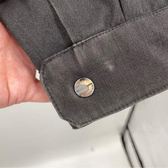 Michael Kors Gray Utility Jacket Men’s L - Picture 10 of 11
